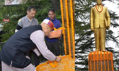 राज्यपाल ने डॉ. भीमराव अम्बेडकर को श्रद्धांजलि दी