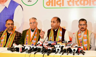 कांग्रेस पार्टी के गुटों ने ईमानदारी से प्रयास किया कि मुख्यमंत्री इस्तीफा दे : जयराम