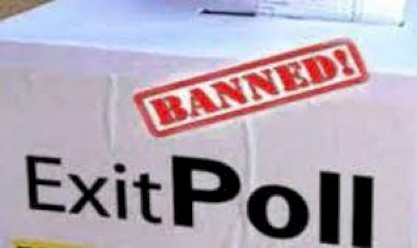 एग्जिट पोल के आयोजन व प्रकाशन पर रहेगा प्रतिबंध