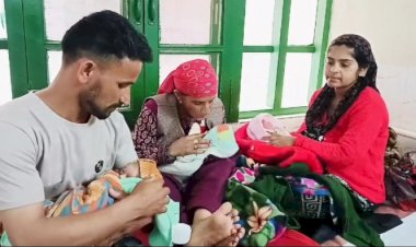 नाहन मेडिकल कॉलेज में एक मां ने एक साथ तीन बेटियों को दिया जन्म, मेडिकल कॉलेज नाहन में हुई सामान्य प्रसूति