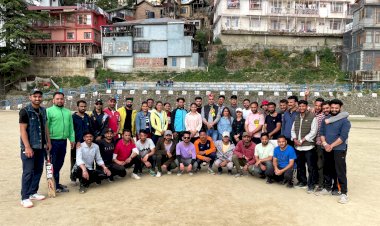 गद्दी छात्र कल्याण संघ हिमाचल प्रदेश द्वारा आयोजित त्रिदिवसीय अभिषेक मेमोरियल स्पोर्ट्स मीट का अंतिम दिन