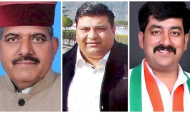 हिमाचल विधानसभा उपचुनाव: कांग्रेस ने घोषित किए तीन प्रत्याशी