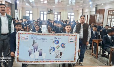 एस.डी.सीनियर सेकेंडरी स्कूल में आयोजित की स्वीप गतिविधियां