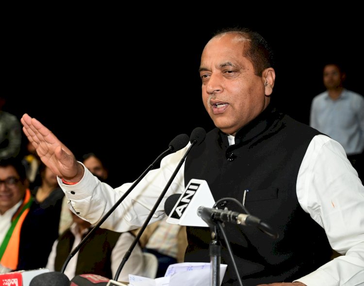 चुनाव के पहले ही देश ने तय किया कि आयेंगे तो मोदी ही, समय के साथ देशवासियों का मोदी पर बढ़ रहा है भरोसा :  जयराम ठाकुर
