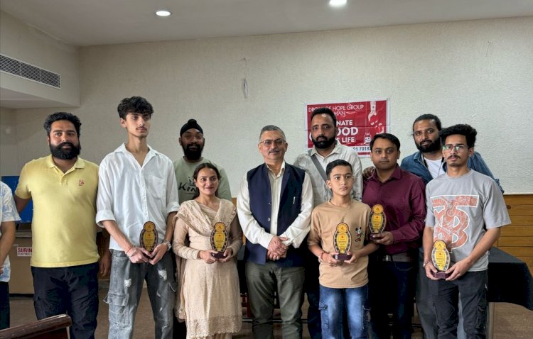 ड्रॉप्स ऑफ होप की लघु फ़िल्म "जीवन" का विधायक ने किया विमोचन