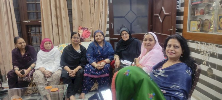 हाजन ब्लकिश बानो, बनी अल्प संख्यक महिला मण्डल अध्यक्ष