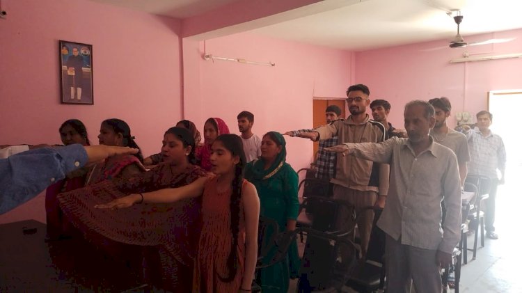 नाहन विधानसभा क्षेत्र के तहत ग्राम पंचायत कालाआम,सैनवाला और सलाणी कटोला में स्वीप कार्यक्रम आयोजित