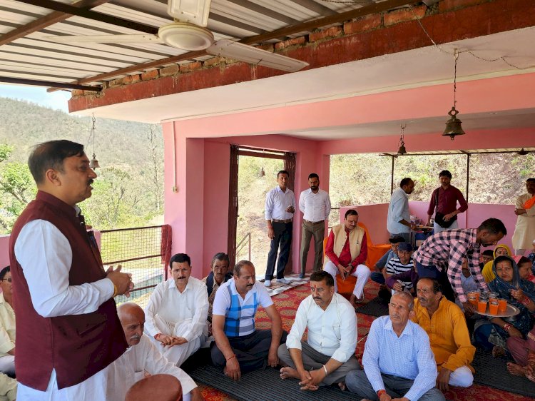 प्रदेश में भाजपा सरकार के दौरान विकास को लगे थे पंख : कश्यप