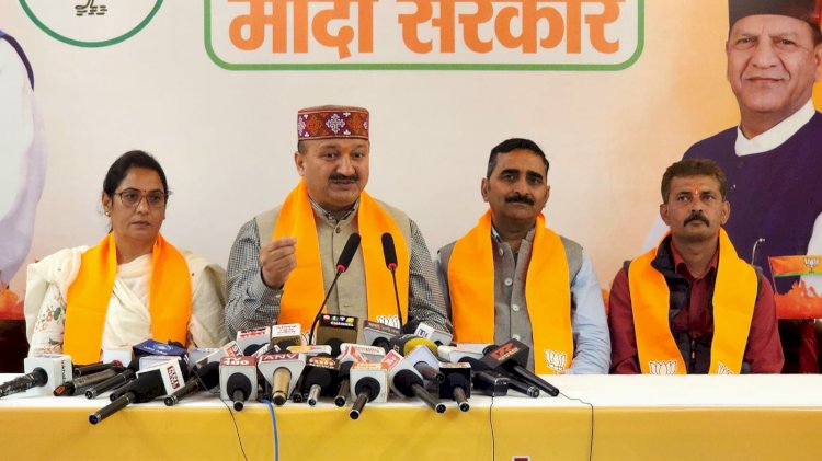 कांग्रेस के पास मुद्दों का अभाव, कर रहे अनाप शनाप बयानबाजी   सांसद निधि वितरण में रिकॉर्ड बनाया सुरेश कश्यप ने  : बलबीर वर्मा