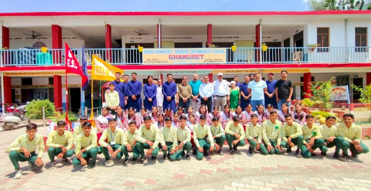 गिंदपुर मलौन और घंघरेट में मतदान के प्रति किया जागरूक