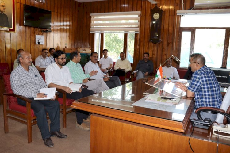 जलजनित रोगों की रोकथाम के लिए सिरमौर प्रशासन और स्वास्थ्य विभाग मुस्तैद : सुमित खिमटा