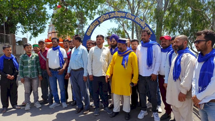 भीम आर्मी एकता मिशन ने SSP सिरमौर को सौंपा ज्ञापन, पुलिस पर लगाए कार्रवाई न करने के आरोप