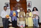 राज्यपाल ने किया अश्वनी वर्मा की दो पुस्तकों का विमोचन