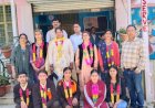 तेजेस्वी ने 93% अंक लेकर चियोग स्कूल का नाम किया रोशन