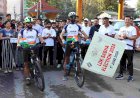 जिला निर्वाचन अधिकारी ने साइकिलिंग एक्सपीडिशन को किया रवाना