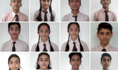 दसवीं कक्षा के परीक्षा परिणाम में छाए कैरियर अकादमी के होनहार छात्र, 12 वि‌द्यार्थियों ने 95% से अधिक अंक लेकर किया स्कूल का नाम रोशन