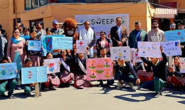 केलांग में जिला स्तरीय रेड क्रॉस दिवस आयोजित, मतदाताओं को जागरूक करने के उद्देश्य से स्वीप गतिविधियां आयोजित