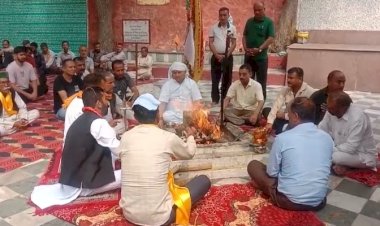 अक्षय तृतीया भगवान परशुराम जन्मोउत्सव पर तीर्थ श्री रेणुकाजी में पहुंची देव पालकियां