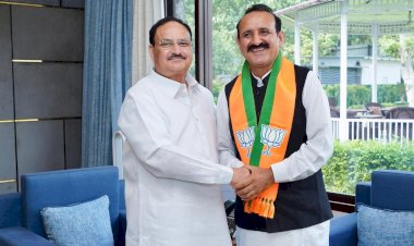 हिमाचल प्रदेश के पूर्व विधायक सुभाष चंद मंगलेट भारतीय जनता पार्टी में शामिल हुए