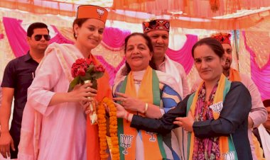 कांग्रेस का किसी ने गलती से भी बटन दबा दिया तो उसका वोट बेकार जान्ना तय है  : कंगना