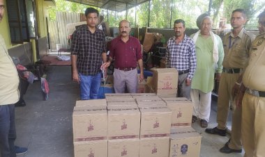 आबकारी विभाग ने 1.16 लाख लीटर अवैध शराब बरामद की