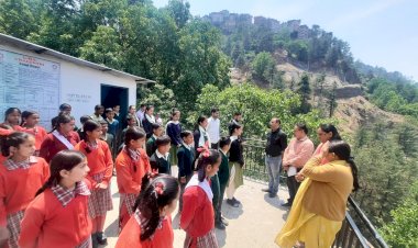 राजकीय माध्यमिक विद्यालय चलौंठी में मतदाता जागरूकता अभियान आयोजित 