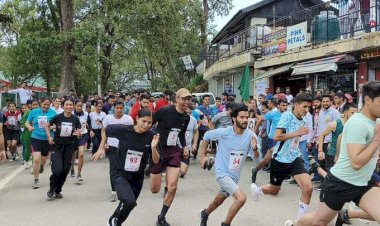 विद्यार्थी परिषद के आयाम खेलो भारत के तहत आयोजित की गई मैराथन : अविनाश