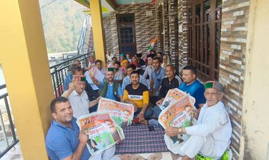 श्री रेणुका जी के संगड़ाह कांग्रेस जोन के 7 बूथों की बैठक सम्पन्न