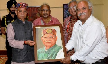 राज्यपाल ने किया कला प्रदर्शनी का शुभारम्भ
