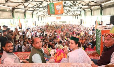 रैली के लिए पड्डल मैदान बुक करके रैली करने से भाग रही है कांग्रेस : जयराम ठाकुर