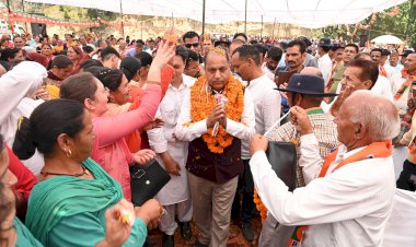 हार की हताशा में हमारी जन सभाओं में व्यवधान डाल रही है सरकार : जयराम ठाकुर