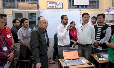 स्टेट लेवल क्लीयरिंग सेंटर में शेष पोस्टल बैलट का हुआ आदान-प्रदान