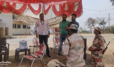 भीषण गर्मी में भी फील्ड में लगातार निरीक्षण कर रहे हैं सामान्य पर्यवेक्षक श्याम लाल पूनिया