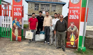 युवा मतदान अधिकारियों के जिम्मे होगा भरगांव  मतदान केन्द्र