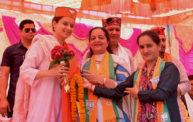 कांग्रेस का किसी ने गलती से भी बटन दबा दिया तो उसका वोट बेकार जान्ना तय है : कंगना