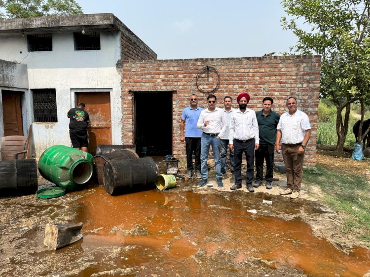 आबकारी विभाग ने जब्त की 754203 लीटर अवैध शराब, अनुमानित कीमत 11.79 रुपये करोड़