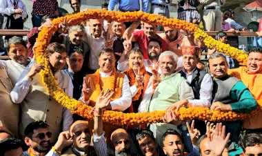 जनता ने कांग्रेस के नेतृत्व को प्रदेश में नकारा, मुख्यमंत्री को नैतिकता के आधार पर इस्तीफा दे देना चाहिए : बिंदल