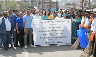 विश्व पर्यावरण दिवस के अवसर पर स्वच्छता अभियान आयोजित