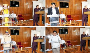 मुख्यमंत्री ने नवर्विाचित विधायकों के शपथ ग्रहण समारोह में भाग लिया