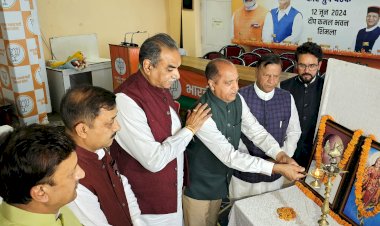 लोक सभा चुनावों में वर्तमान प्रदेश सरकार के 12 मंत्रियों में से 10 मंत्री एवं मुख्यमंत्री अपने-अपने क्षेत्र में चुनाव हारे : बिंदल