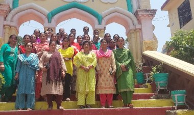 शमशेर वरिष्ठ माध्यमिक विद्यालय नाहन में मंगलवार को आम सभा का आयोजन