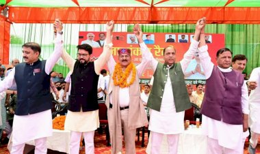 कांग्रेस पार्टी के प्रत्याशी स्थानीय नही, जनता स्थानीय भाजपा प्रत्याशी का देगी साथ : जयराम