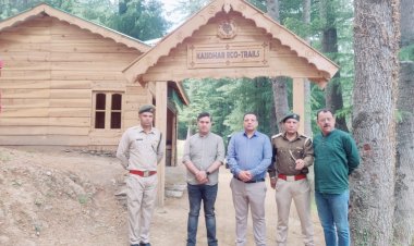 नेचर, कल्चर व गोल्फ कार्ट का संगम बनेगा ईको ट्रेल प्रोजेक्ट का निरीक्षण