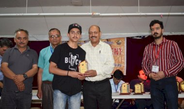 उत्तर क्षेत्रीय ओपन शतरंज प्रतियोगिता आज सम्पन्न