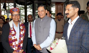 प्रदेश के तीन दिवसीय दौरे पर शिमला पहुंचा 16वां वित्त आयोग