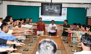 अंतरराष्ट्रीय नशा निवारण दिवस के अवसर पर दिलाई गई शपथ