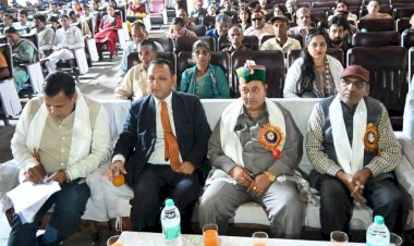 दृष्टिबाधितों की मांगों को पूर्ण करने के किए जाएंगे प्रयास -मोहन लाल ब्राकटा