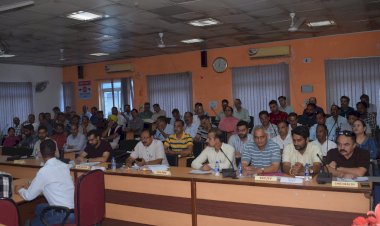 बिलासपुर में जिला परिशद की त्रैमासिक बैठक आयोजित