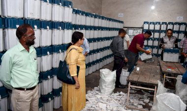 ई.वी.एम. तथा  वी.वी.पैट. से निकाले गए एड्रेस टैग