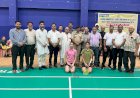 एसपी ने किया राज्य स्तरीय सब जूनियर बैडमिंटन प्रतियोगिता का समापन